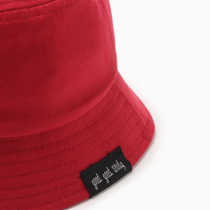 Панама детская Панама детская "Классика" MINAKU цвет красный, р-р 52