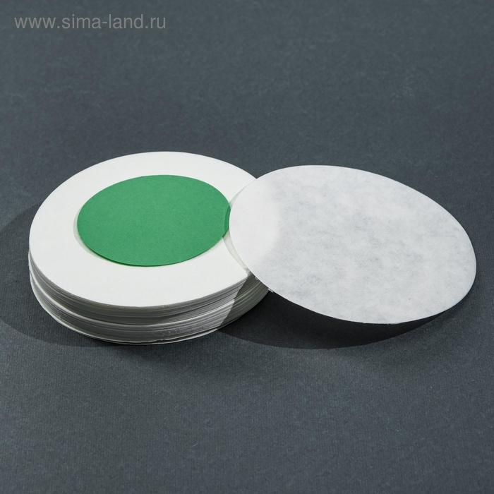 Фильтры d 90 мм, зелёная лента, марка ФММ, очень медленной фильтрации, набор 100 шт Фильтры d 90 мм, зелёная лента, марка ФММ, очень медленной фильтрации, набор 100 шт
