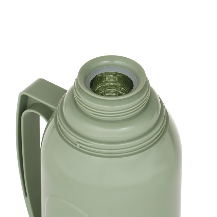 Термос 1.7 л, со стеклянной колбой, сохраняет тепло 14 ч, 14 х 34 см, зеленый Термос 1.7 л, со стеклянной колбой, сохраняет тепло 14 ч, 14 х 34 см, зеленый