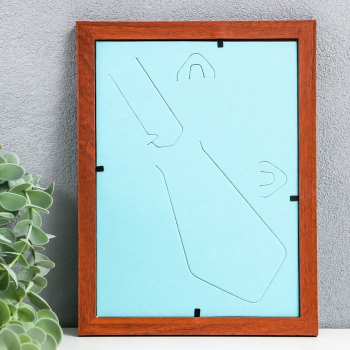 Фоторамка 15х21 см сосна, красное дерево (пластиковый экран) Фоторамка 15х21 см сосна, красное дерево (пластиковый экран)