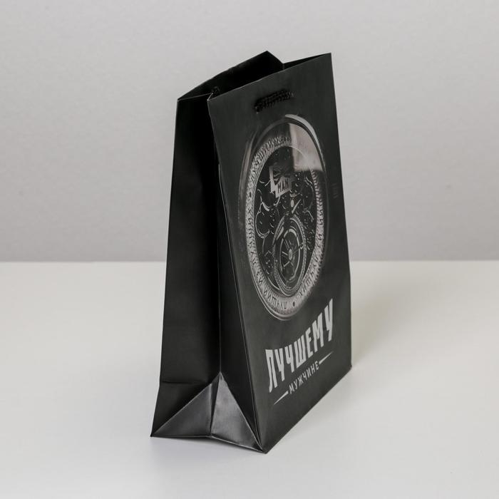 Пакет подарочный ламинированный, упаковка, «Лучшему мужчин», MS 18 х 23 х 8 см Пакет подарочный ламинированный, упаковка, «Лучшему мужчин», MS 18 х 23 х 8 см