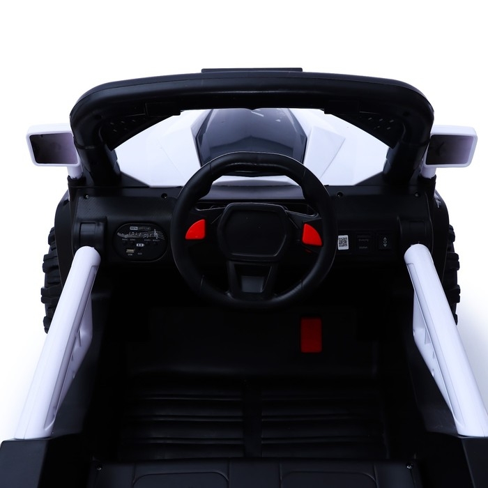 Электромобиль «Квадроцикл», 4WD полный привод, цвет белый Электромобиль «Квадроцикл», 4WD полный привод, цвет белый