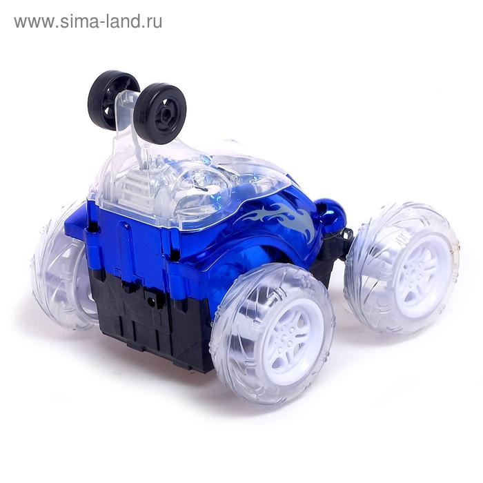 Перевёртыш радиоуправляемый «Скорость», свет, работает от аккумулятора, МИКС Перевёртыш радиоуправляемый «Скорость», свет, работает от аккумулятора, МИКС