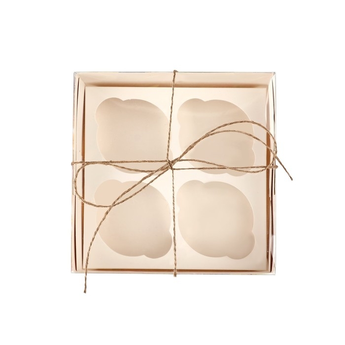 Коробка для капкейков, кондитерская упаковка, 4 ячейки «С 8 марта», 16 х 16 х 7.5 см Коробка для капкейков, кондитерская упаковка, 4 ячейки «С 8 марта», 16 х 16 х 7.5 см