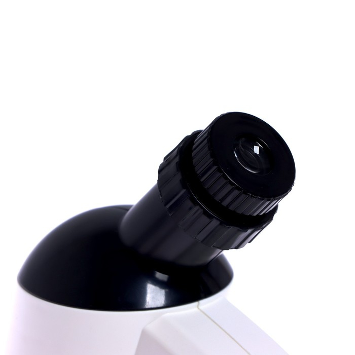 Микроскоп детский «Юный ученый» кратность х100, х400, х1200, подсветка, цвет белый Микроскоп детский «Юный ученый» кратность х100, х400, х1200, подсветка, цвет белый