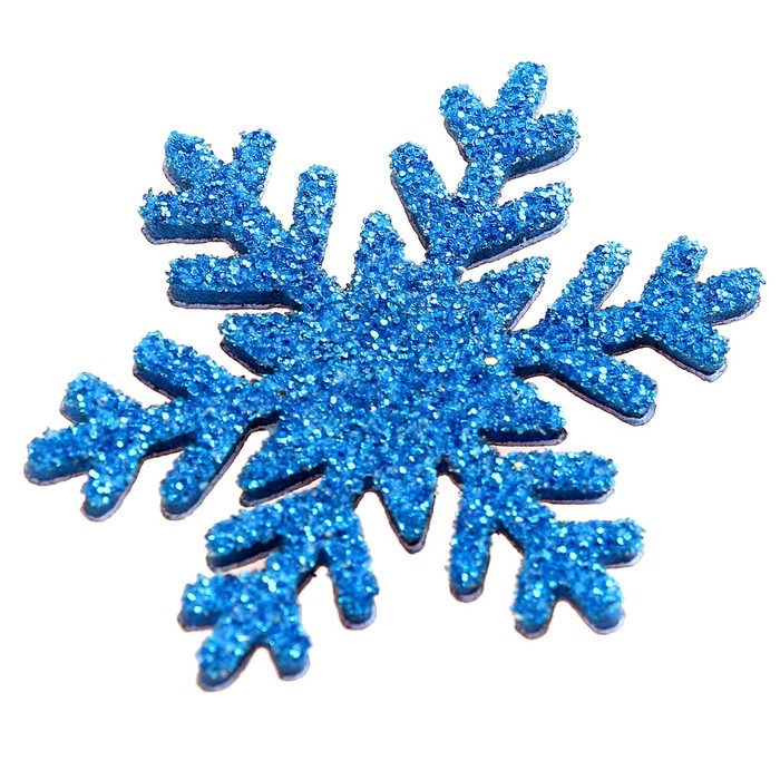 Новый год! Декор «Снежинки» на клеевой основе, набор 12 шт. Новый год! Декор «Снежинки» на клеевой основе, набор 12 шт.