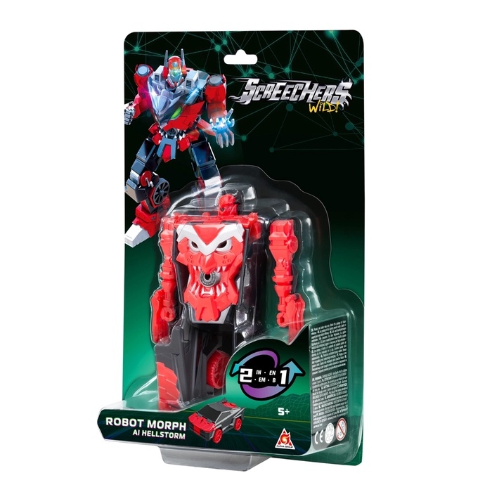 Машинка - трансформер Дикие Скричеры «Робот Хэллшторм S5» Машинка - трансформер Дикие Скричеры «Робот Хэллшторм S5»