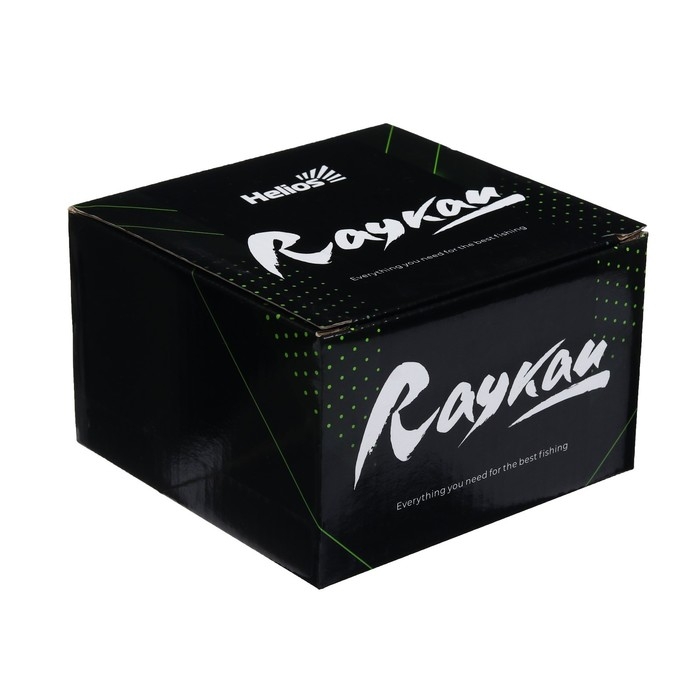 Катушка подшипниковая Helios RAYKAN 3000F, 3 подшипника, 5.2:1 Катушка подшипниковая Helios RAYKAN 3000F, 3 подшипника, 5.2:1