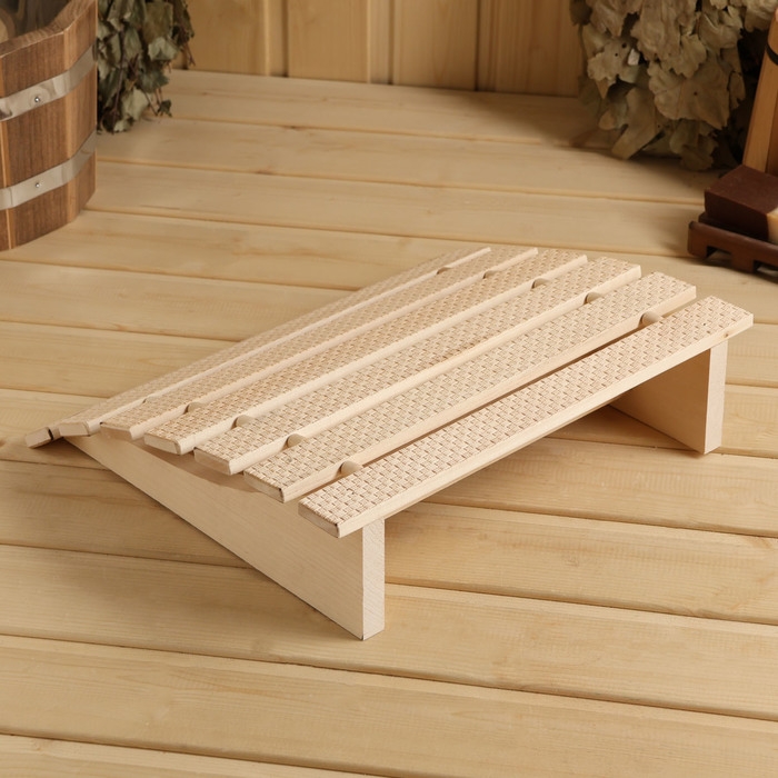 Подголовник анатомический, тиснение плетёнка, 31х35х9,5 см Подголовник анатомический, тиснение плетёнка, 31х35х9,5 см