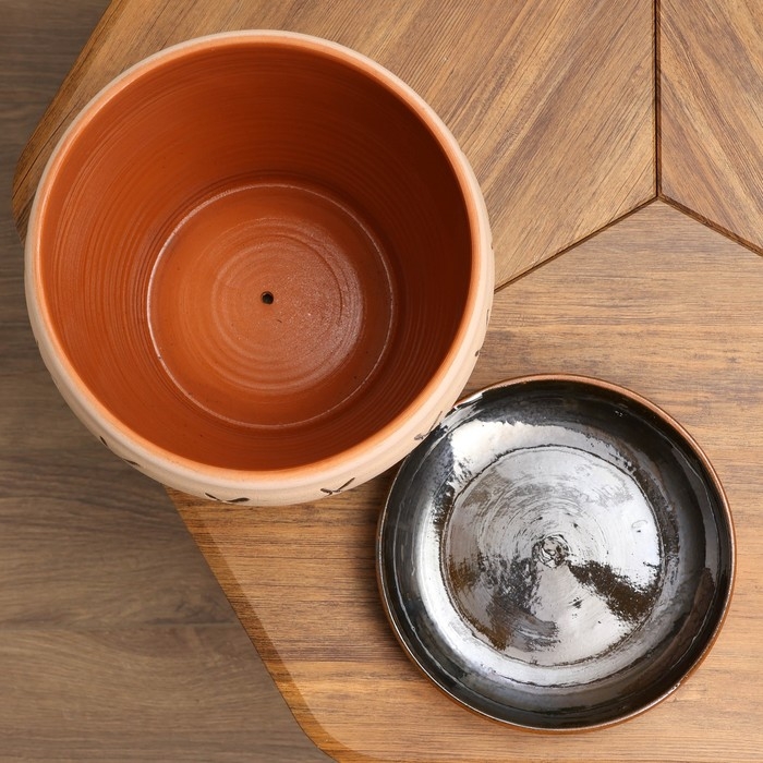 Горшок цветочный Горшок цветочный "Плетеный" 10л