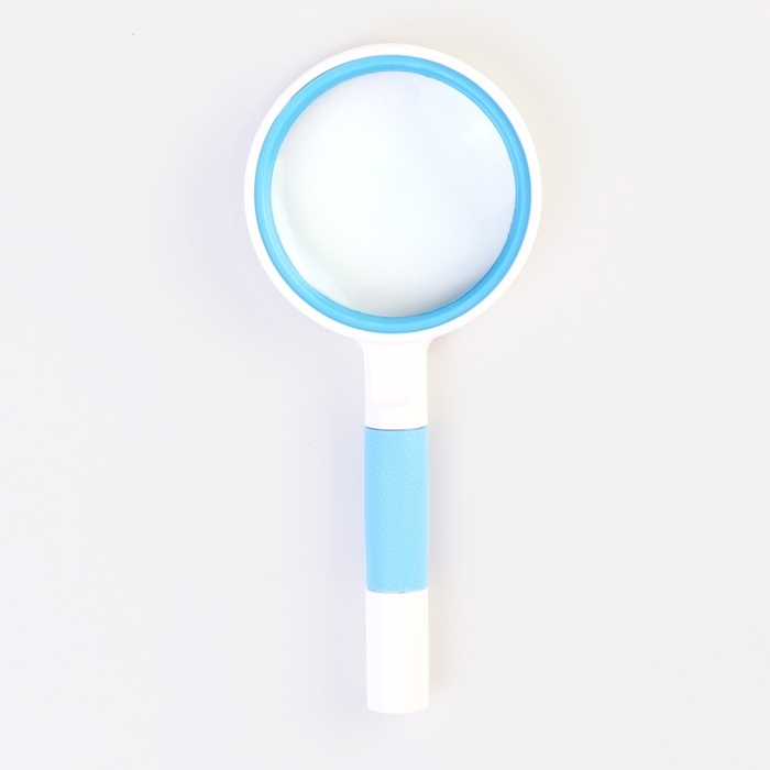 Лупа классическая, кратность 3, линза 60мм, эргономичная ручка Лупа классическая, кратность 3, линза 60мм, эргономичная ручка