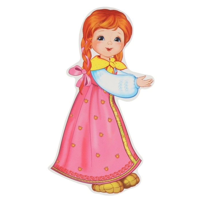 Набор украшений на скотче Набор украшений на скотче "Герои сказки Репка" 10 штук