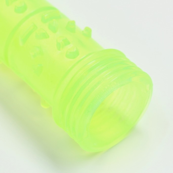 Игрушка тренировочная жевательная Игрушка тренировочная жевательная "Палка" полая, 24,5 см, жёлтая