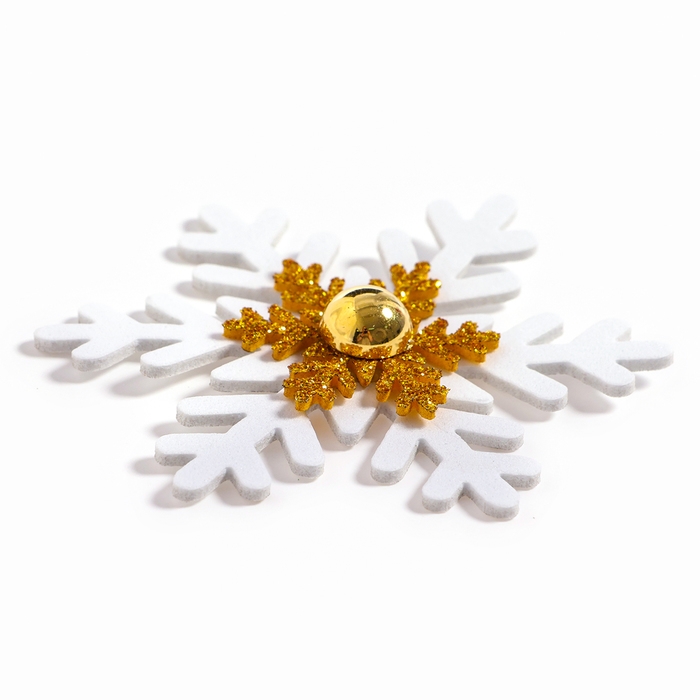 Новый год! Декор «Снежинки», набор 6 шт. Новый год! Декор «Снежинки», набор 6 шт.