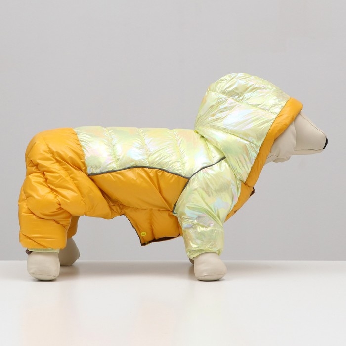 Комбинезон Комбинезон "Эфир", размер 10 (ДС 25, ОГ 34, ОШ 24 см), жёлтый