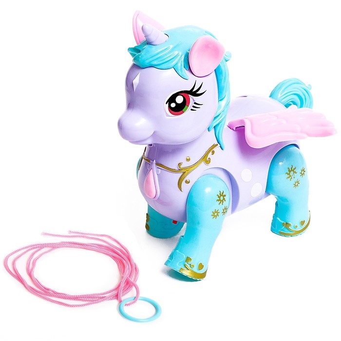 Музыкальная игрушка «Пони Лили», звук, свет, ходит, цвета МИКС Музыкальная игрушка «Пони Лили», звук, свет, ходит, цвета МИКС