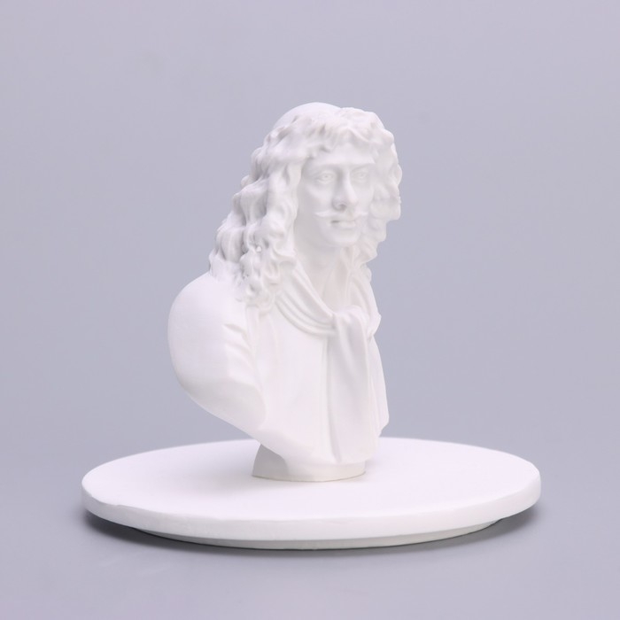 Свеча в бетоне ароматическая  Свеча в бетоне ароматическая "Мольер", китайский чай, 13х7 см, соевый воск, 160 г