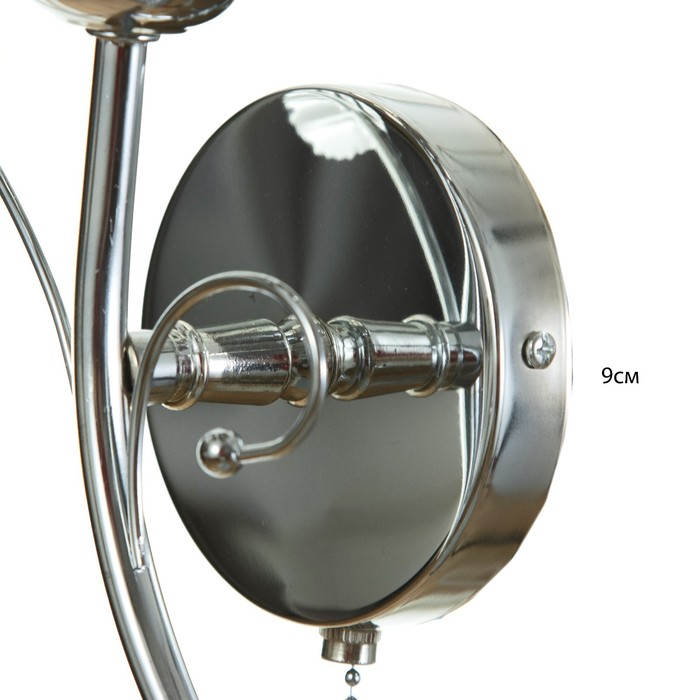 Бра 91335/1 E27 40Вт хром 25х20х25 см