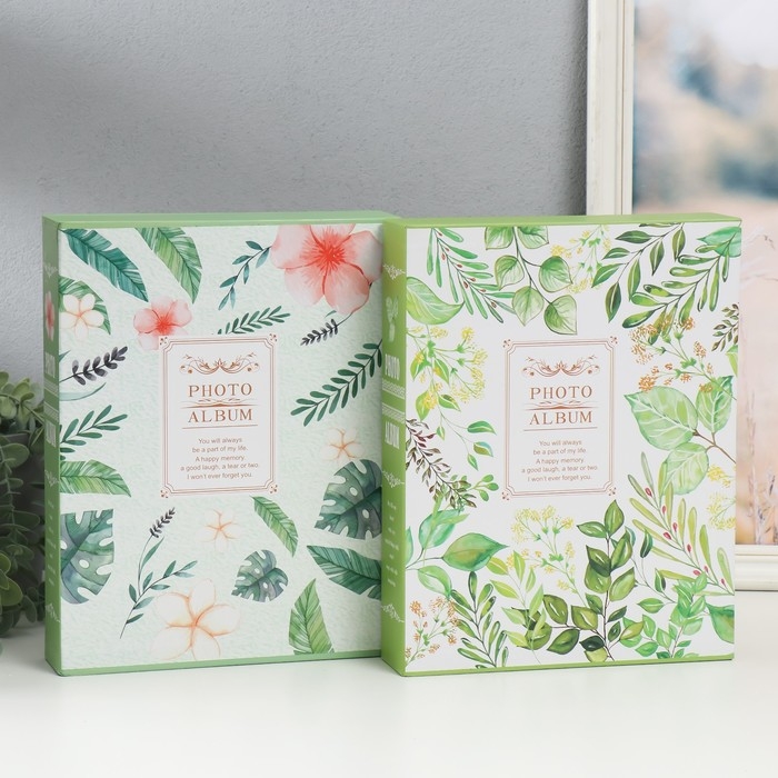 Фотоальбом на 200 фото 13х18 см Фотоальбом на 200 фото 13х18 см "Гавайи" МИКС 29,5х23х5,5 см