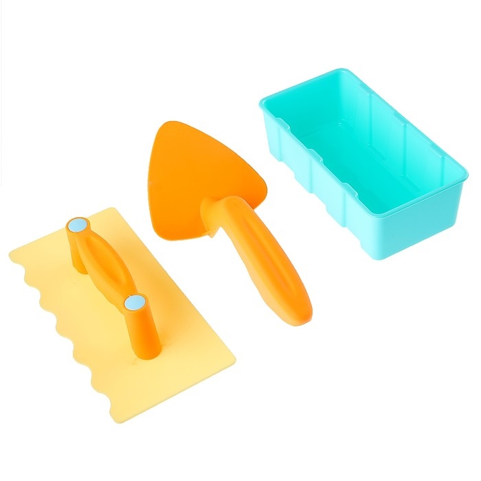 Набор для лепки из снега «Строитель», цвета МИКС Набор для лепки из снега «Строитель», цвета МИКС