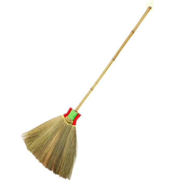 Метла  Метла "Раджа" бамбук 50х5х100 см  МИКС