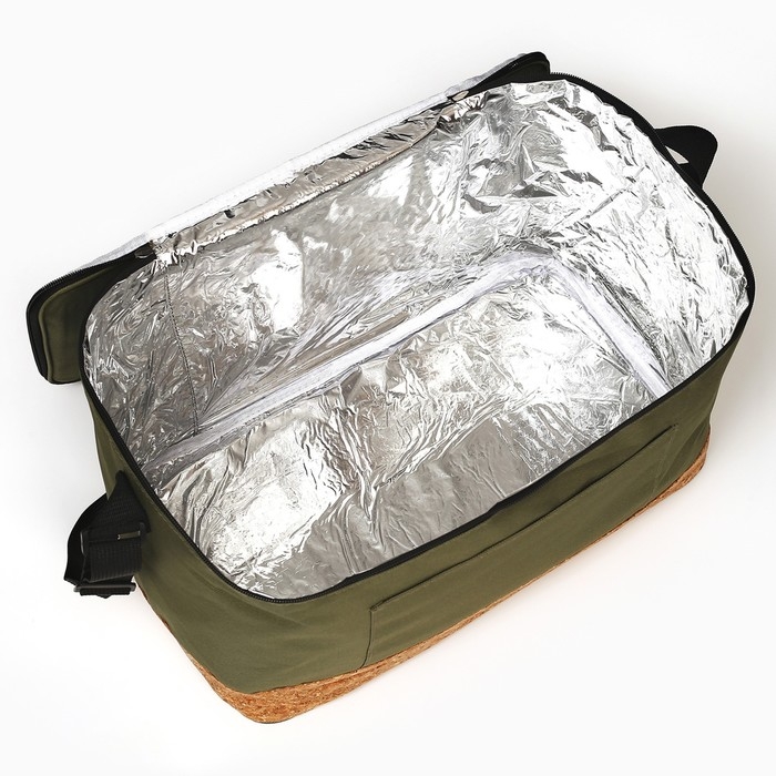 Термосумка с пробковым дном «Хозяин леса», 28 литров Термосумка с пробковым дном «Хозяин леса», 28 литров