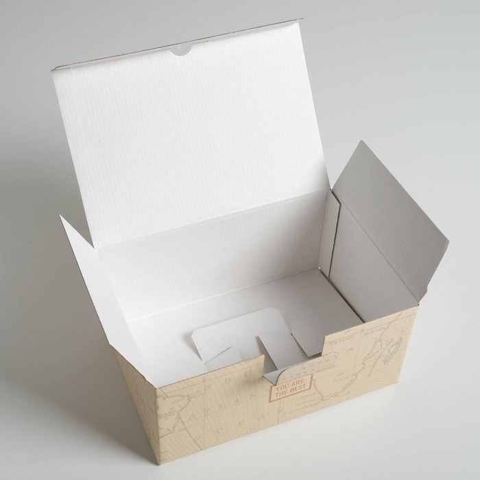 Коробка‒пенал, упаковка подарочная, «For real man», 22 х 15 х 10 см Коробка‒пенал, упаковка подарочная, «For real man», 22 х 15 х 10 см