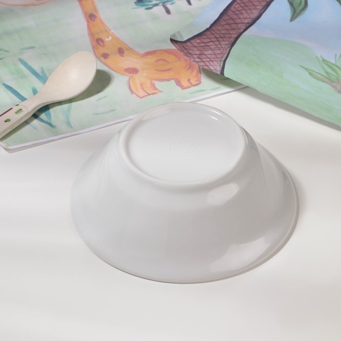 Салатник фарфоровый «Панда», 360 мл, d=14,5 см