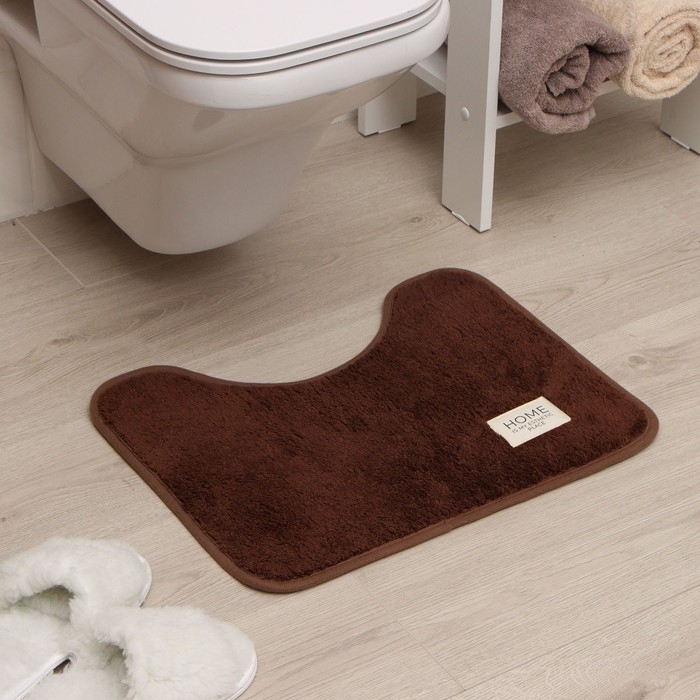 Коврик Этель Стиль цвет коричневый, 40х50 см Коврик Этель Стиль цвет коричневый, 40х50 см