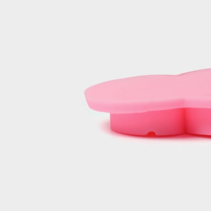 Молд новогодний «Шишки», силикон, 10,5×7 см, цвет розовый Молд новогодний «Шишки», силикон, 10,5×7 см, цвет розовый