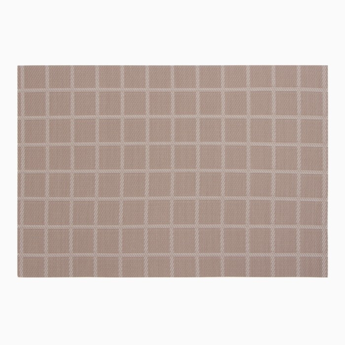 Салфетка на стол Доляна, цв.коричневый, 45*30см Салфетка на стол Доляна, цв.коричневый, 45*30см