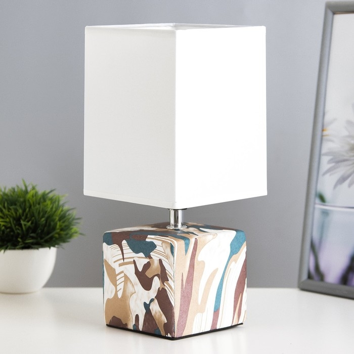 Настольная лампа Настольная лампа "Сафари" Е27 40Вт 12,5х12,5х29 см RISALUX