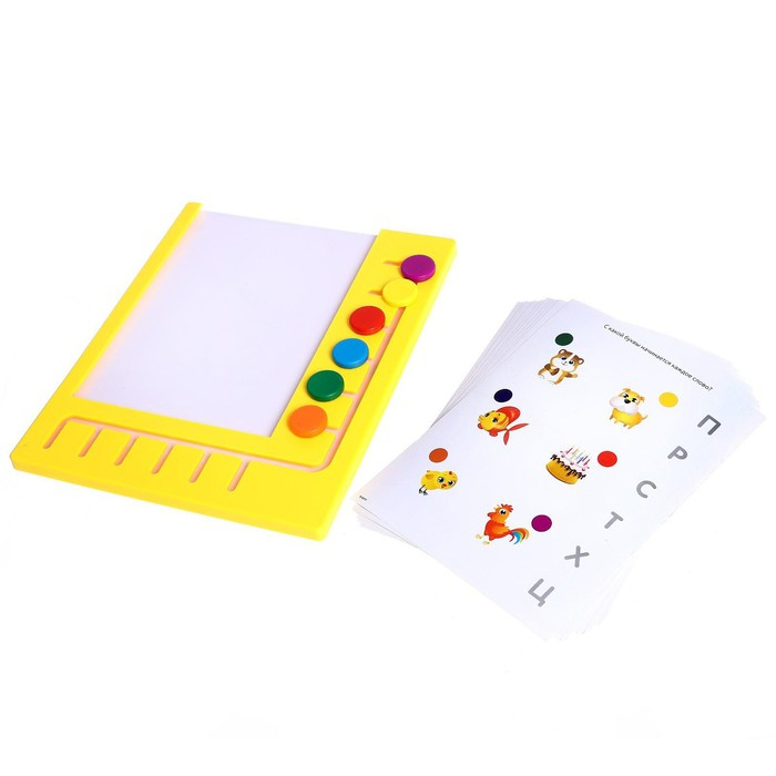 Логический планшет «Умный планшет» с карточками, 4-5 лет, по методике Монтессори Логический планшет «Умный планшет» с карточками, 4-5 лет, по методике Монтессори