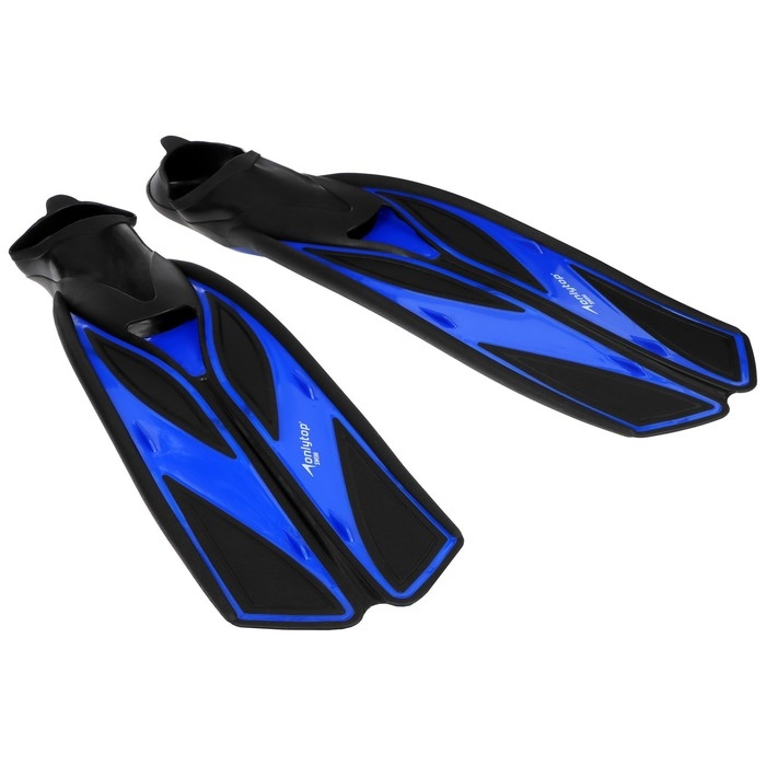 Ласты для дайвинга ONLYTOP, р. 37-38, цвет чёрный/синий Ласты для дайвинга ONLYTOP, р. 37-38, цвет чёрный/синий