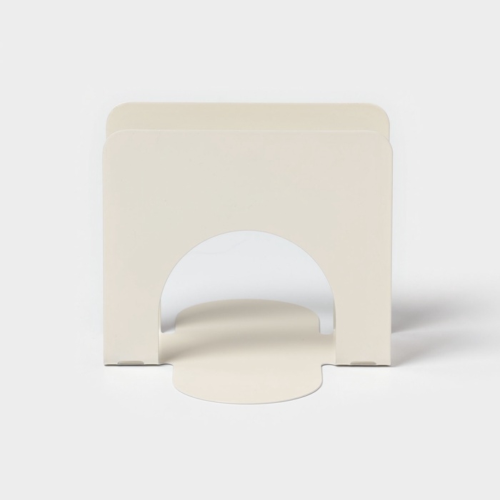 Салфетница Доляна «Трансформер», 10×12 см, белая Салфетница Доляна «Трансформер», 10×12 см, белая