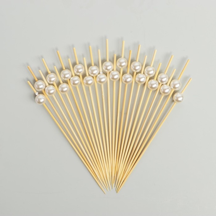 Шпажка для канапе «Жемчужина», набор 24 шт. Шпажка для канапе «Жемчужина», набор 24 шт.