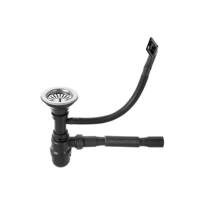 Мойка кухонная Accoona AD5151, врезная, круглая, толщина 0.6 мм, 510х165 мм, матовая Мойка кухонная Accoona AD5151, врезная, круглая, толщина 0.6 мм, 510х165 мм, матовая