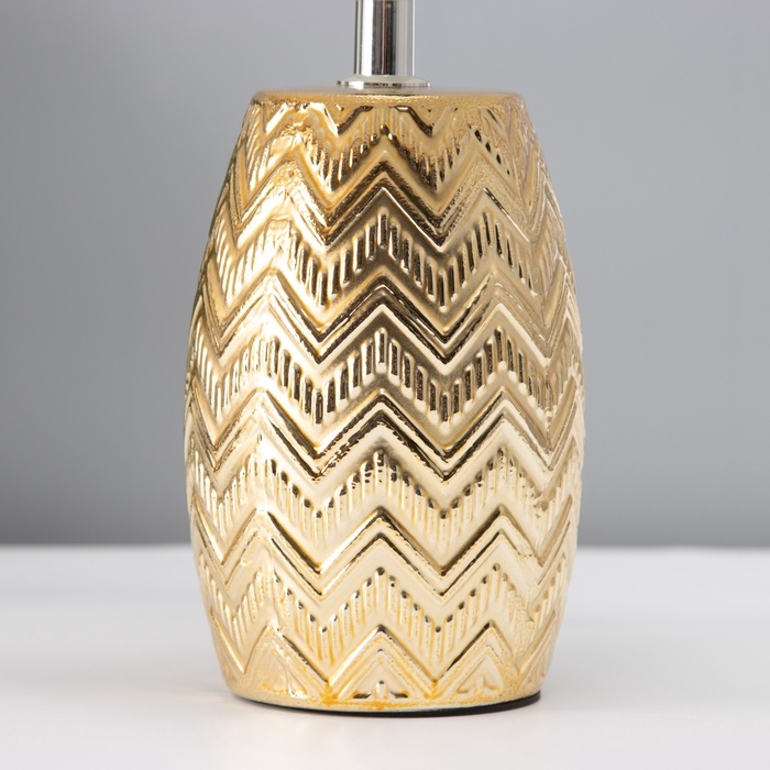 Настольная лампа Настольная лампа "Либра" Е14 40Вт золото 20х20х34 см