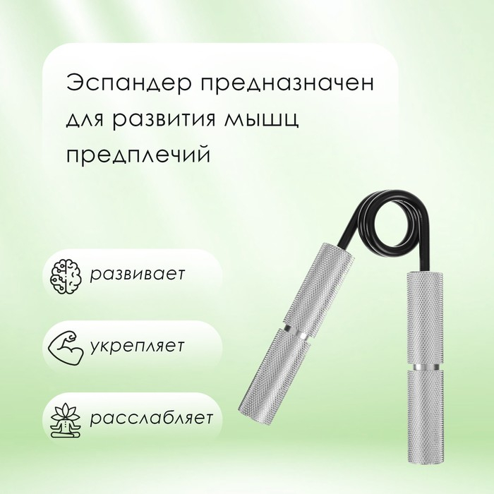 Эспандер кистевой ONLYTOP, 65 кг Эспандер кистевой ONLYTOP, 65 кг