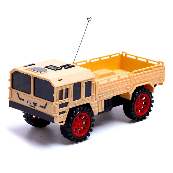Грузовик радиоуправляемый «Военный», 1;20, работает от батареек, МИКС Грузовик радиоуправляемый «Военный», 1;20, работает от батареек, МИКС