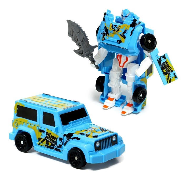 Робот «Механический воин», трансформируется, цвет МИКС Робот «Механический воин», трансформируется, цвет МИКС