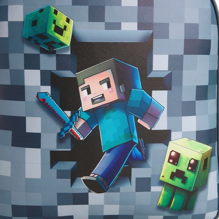 Рюкзак детский для мальчика текстильный «Пиксели»,28х24,5х8 см Рюкзак детский для мальчика текстильный «Пиксели»,28х24,5х8 см