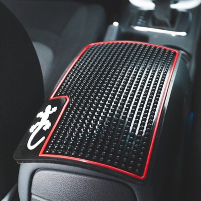 Массажный коврик подлокотника, ящерица с красной окантовкой, 26×15 см Массажный коврик подлокотника, ящерица с красной окантовкой, 26×15 см