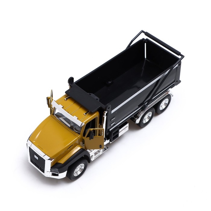 Грузовик металлический «Самосвал», инерция, открываются двери, свет и звук Грузовик металлический «Самосвал», инерция, открываются двери, свет и звук