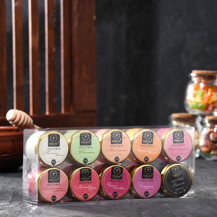 Набор мёд- суфле, Ассорти Peroni №2, 300 г Набор мёд- суфле, Ассорти Peroni №2, 300 г
