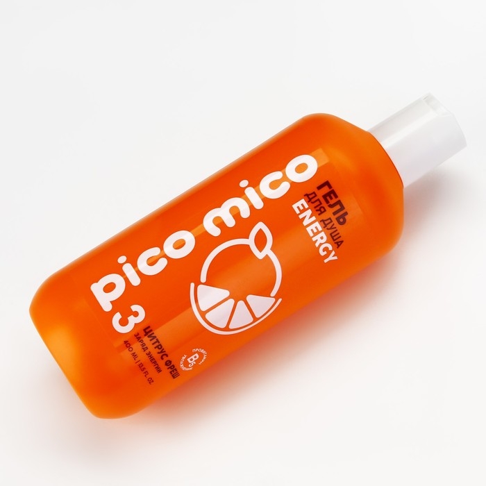 Гель для душа женский, 400 мл, аромат цитрус-фреш, PICO MICO