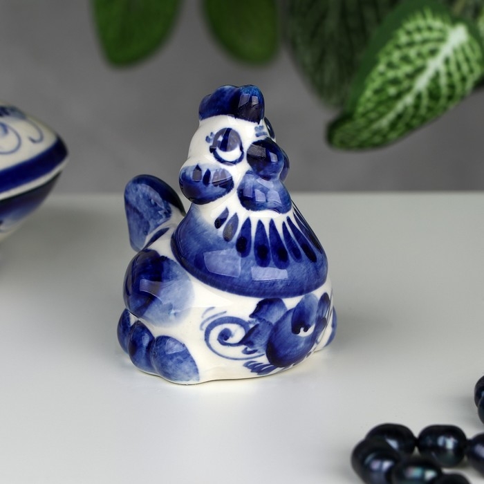 Сувенир Сувенир "Курица", гжель