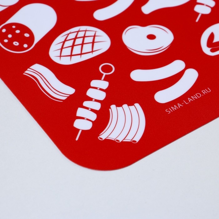 Доска разделочная, набор 4 шт., пластик «Ассорти», 30х20 см Доска разделочная, набор 4 шт., пластик «Ассорти», 30х20 см