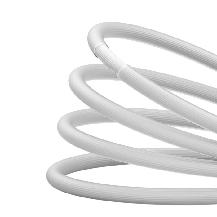 Кабель Baseus, Lightning - USB, 2.4 А, 2 м, белый Кабель Baseus, Lightning - USB, 2.4 А, 2 м, белый