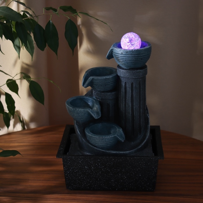 Фонтан Фонтан "Гелио" 27х18,5 см (с подсветкой)